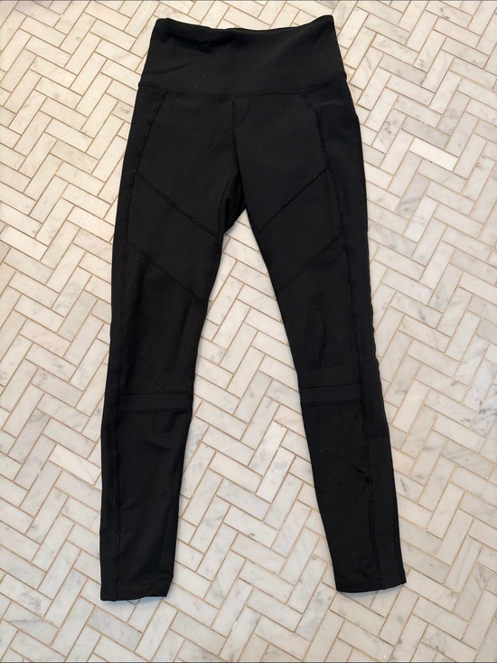 Zella Pants - Zella Black High-Rise Textured Performance Leggings